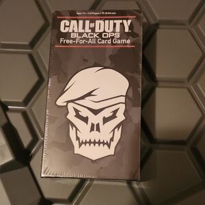Call of Duty Black Ops Card Game SEALED NEW